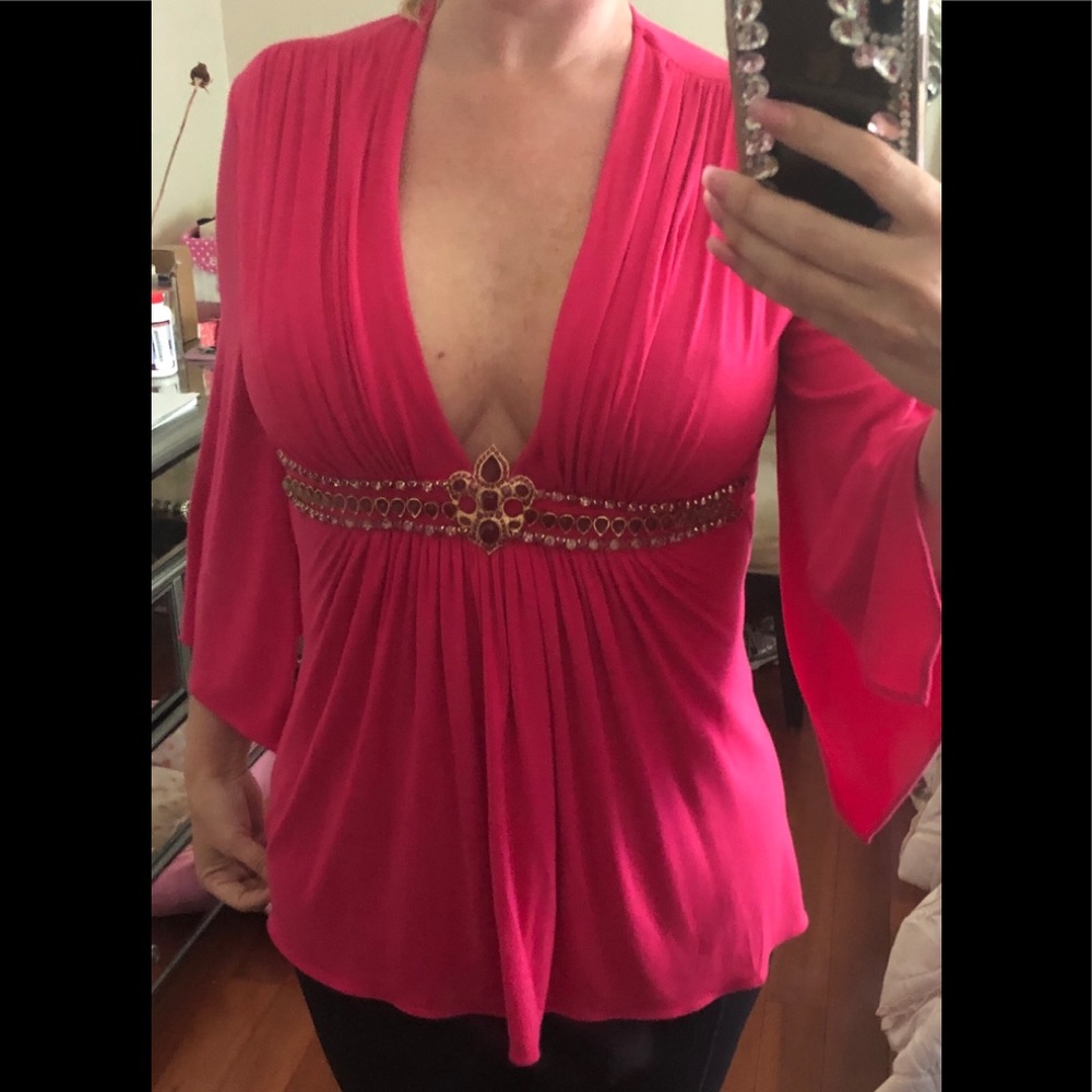 Rhinestone sky top
